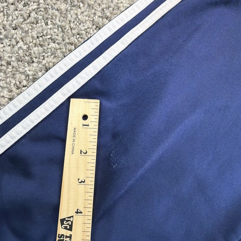 Vintage Y2K Adidas Jogger Pants Blue White 3 Stripes Youth‎ XL 2003